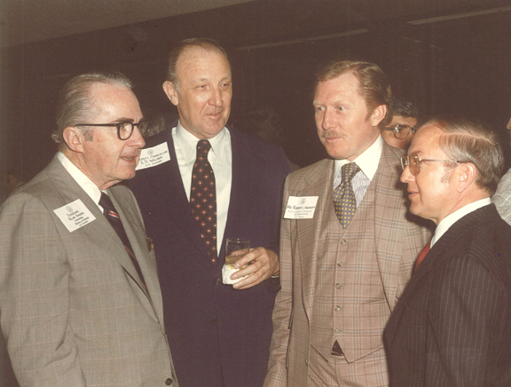 Chairman Shivers and other guests at a dinner honoring Congressman Ford