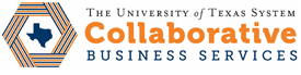 Collaborative Business Services logo in orange and blue
