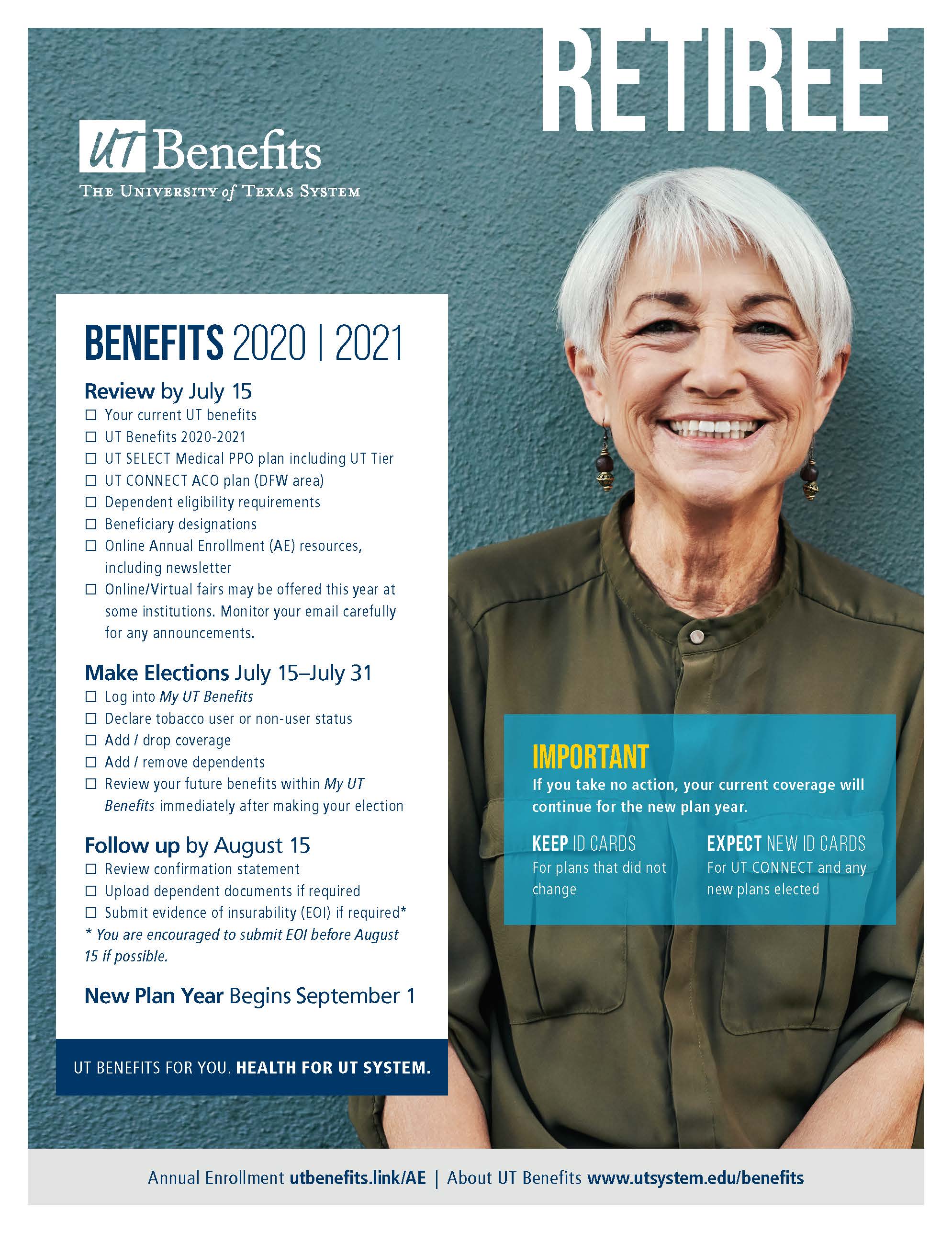 Annual Enrollment Highlights For Retired Employees University Of