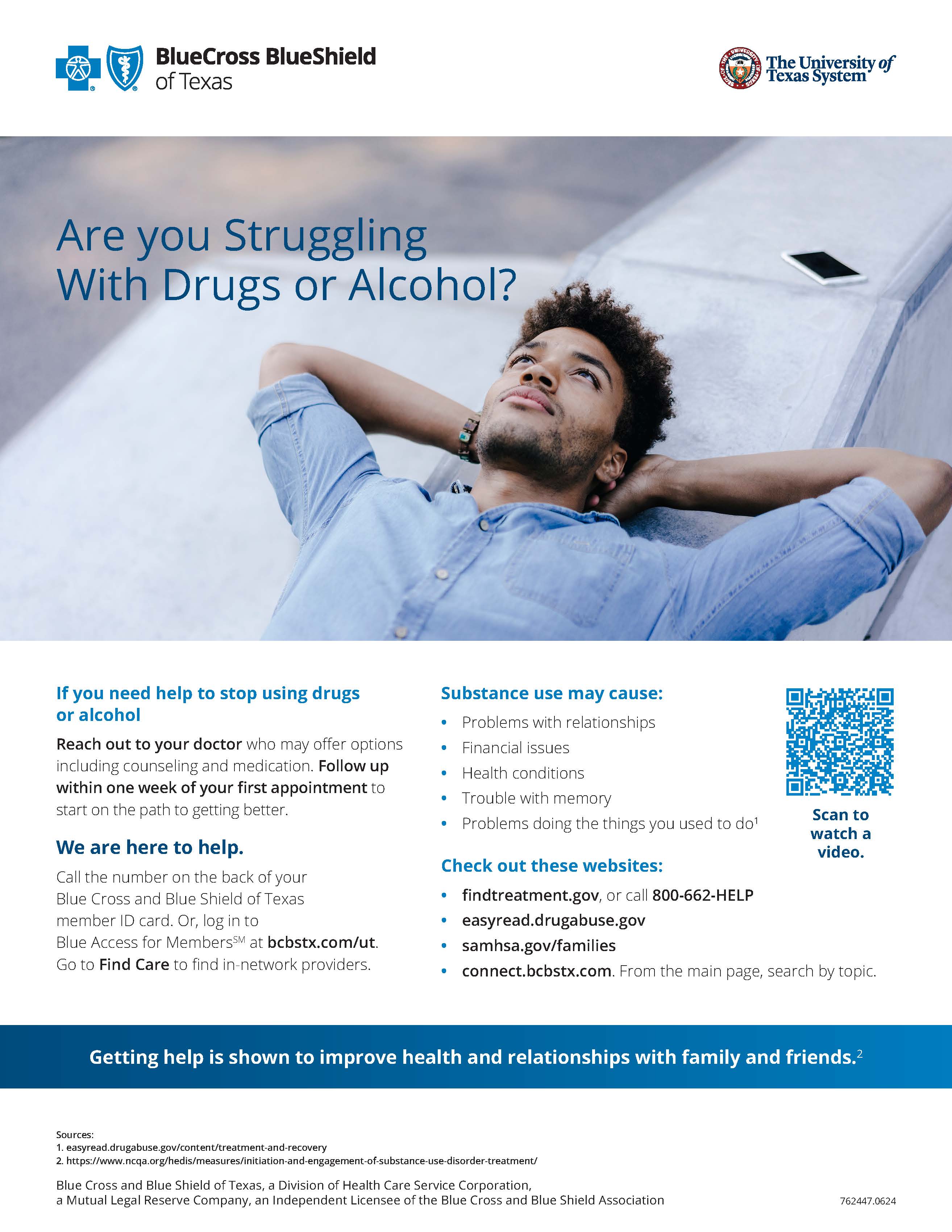 BCBSTX Behavioral Health Substance Abuse cover
