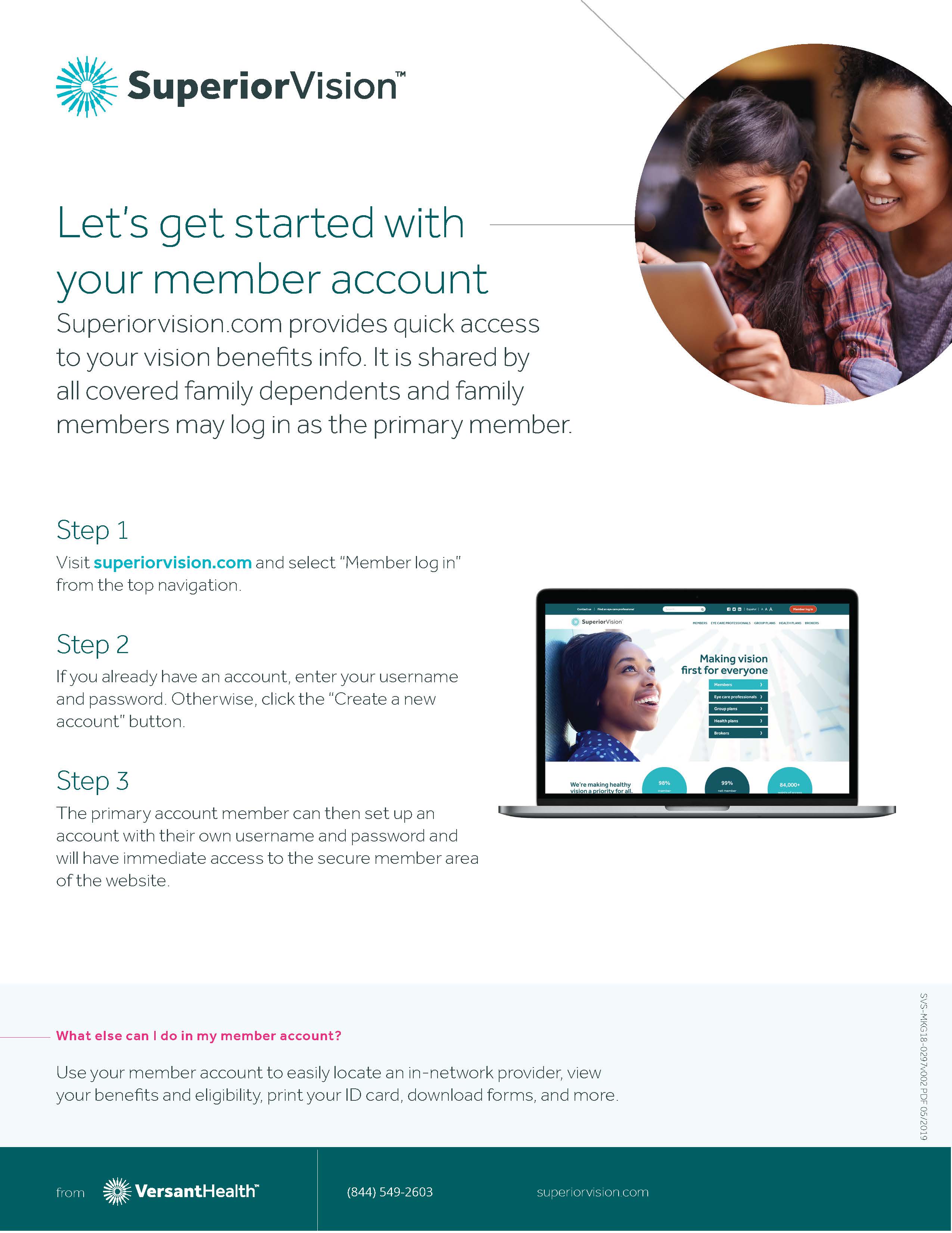 Superior Vision Member Portal cover