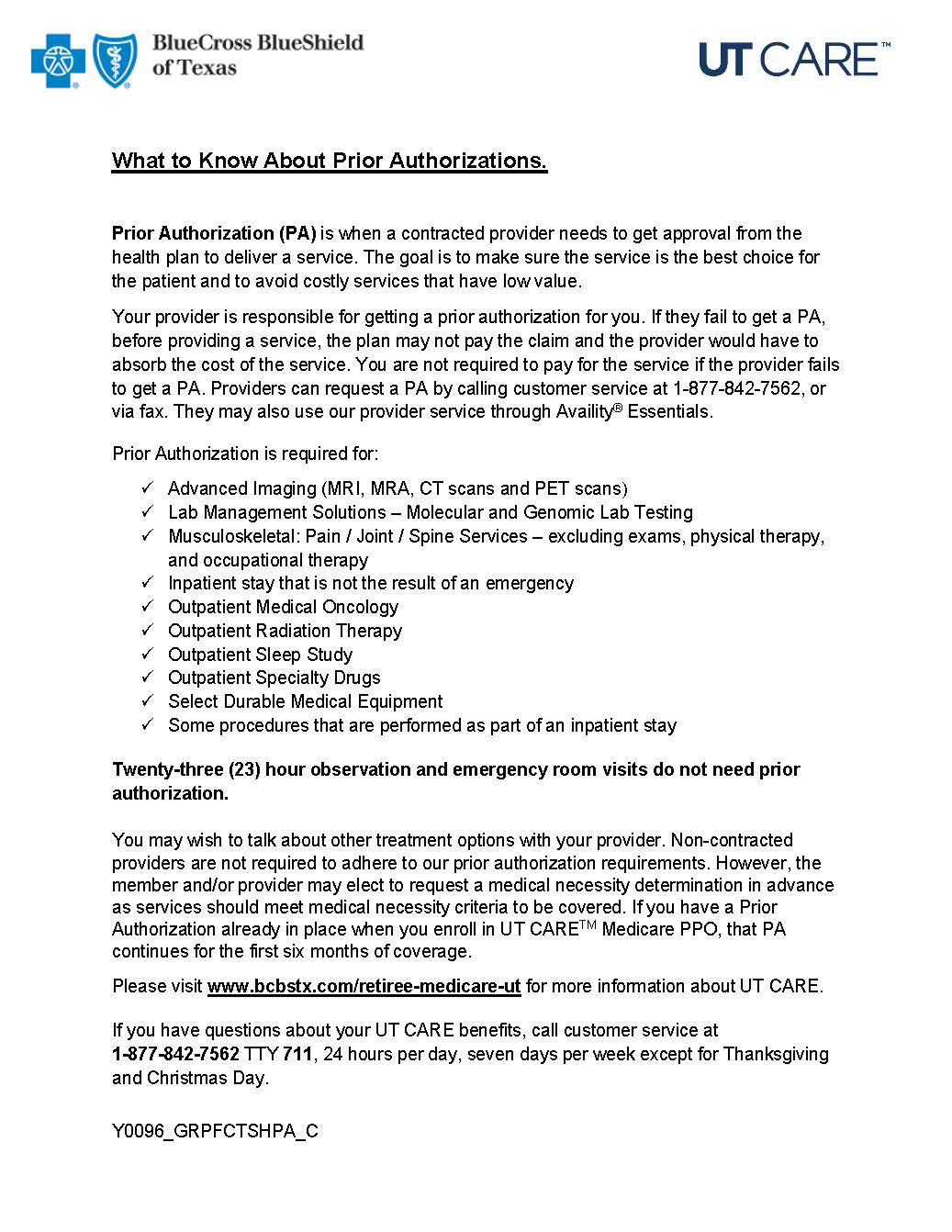 UT CARE: What to Know About Prior Authorizations cover