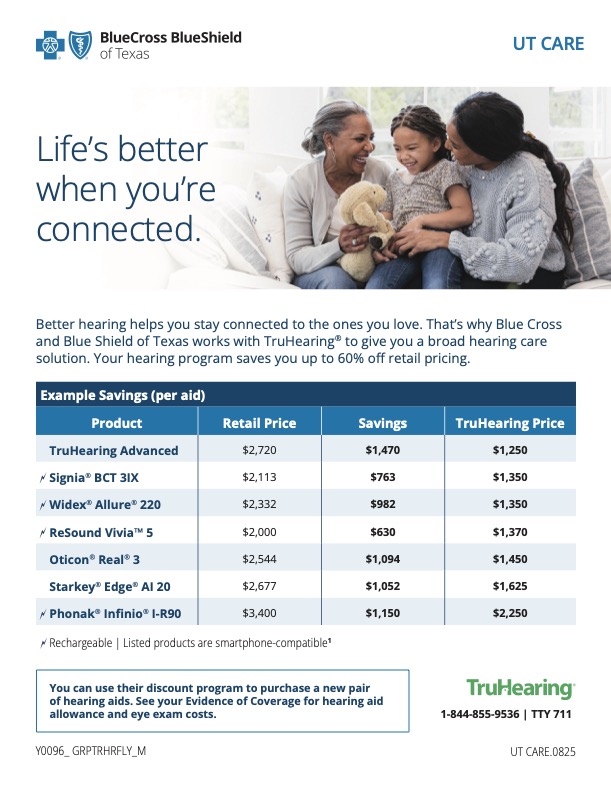 UT CARE TruHearing cover