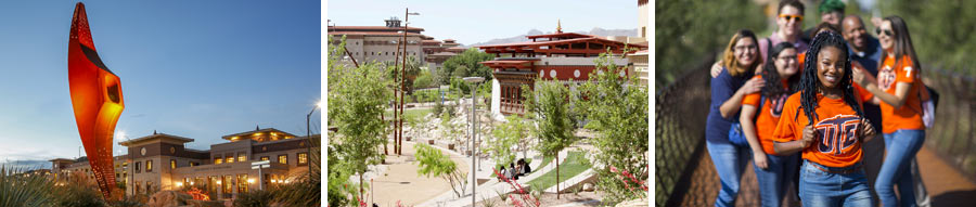 Collage of UT El Paso photos