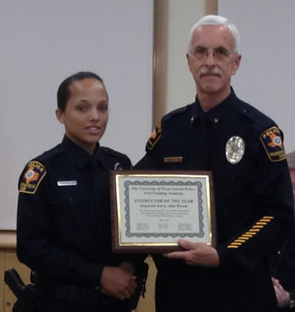 Inspector Bloom awarded Instructor of the Year by the 93rd BPOC