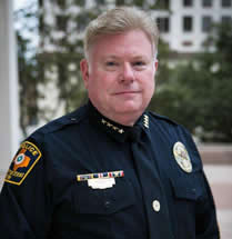 Michael Heidingsfield in his police uniform