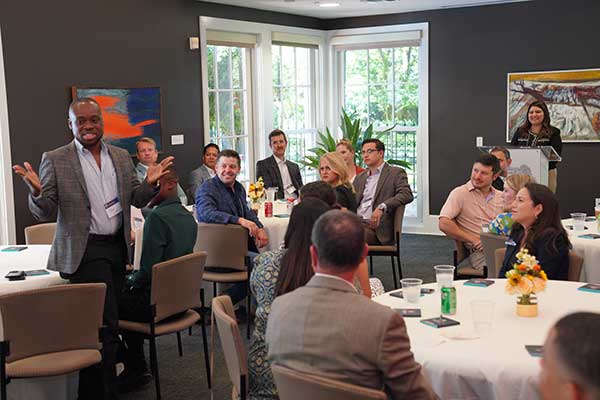 Speaking at the Centurion's meeting