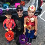 UT RGV PD celebrated Trunk or Treat with some super heroes