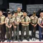 On February 20, 2016 ODOP Chief of Staff David Ferrero, along with SRRT Medical Director Dr. Jeffrey Metzger and UT Arlington Corporal Jonathan King attended Texas City Cub Scout Pack 274's 2016 Blue and Gold Banquet where scouts of the Sheep Dog Patrol crossed over to Boy Scouts, led by Den Leader and UTMB Officer Johnny Soliz. 