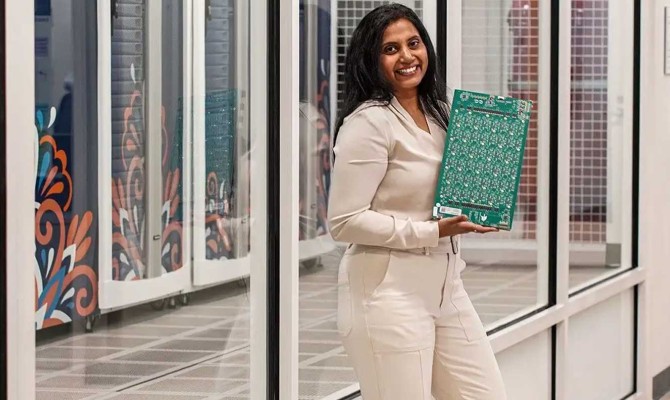 Profile photo of Dhireesha Kudithipudi, PhD, the founding director of MATRIX AI Consortium