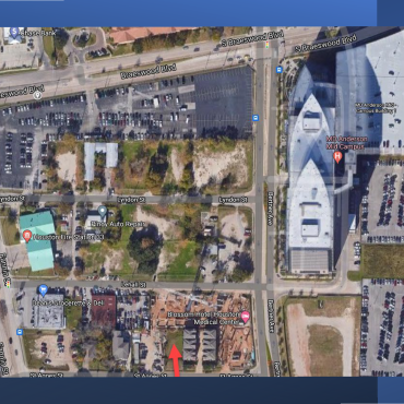 Primary map for property: 1113 St. Agnes Street