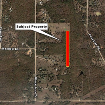 Primary map for property: Undivided 50% interest in approximately 2.5 acres