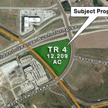 Primary map for property: Tract 4: 12.209 acres